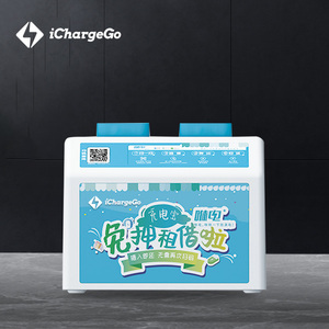 Cargadores, baterías, fuentes de alimentación, Power Banks, escaneo para usar, estación de <span class=keywords><strong>alquiler</strong></span> con 6 ranuras para móviles y teléfonos - Product Image 1