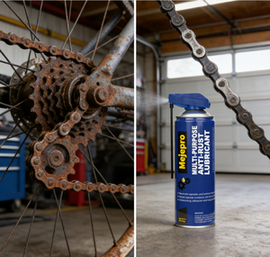 Spray antirouille multi-usages 450 ml, échantillon disponible, lubrifiant pénétrant pour vis rouillées, entretien automobile, glissière de fenêtre - Product Image 4