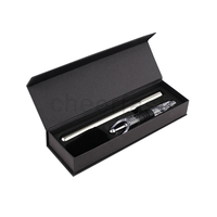 Cheerfast Factory Boîte cadeau magnétique couleur argent, bâton refroidisseur de vin, verseur de vin, bouchon de vin, sac en velours, bâton refroidisseur de vin