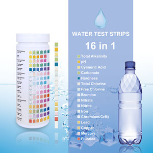 Kit di Test 7 in 1 per Acqua di <span class=keywords><strong>Piscina</strong></span> con Bromo, Strisce Reattive per Spa e Vasche Idromassaggio con Risultati Rapidi pH 0-14 per Analisi Completa dell'Acqua - Product Image 4