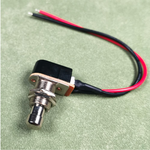 Pédale de commande de guitare pré-câblée à <span class=keywords><strong>bouton</strong></span>-poussoir SPST normalement ouvert, momentanée, avec câble – Vente en gros - Product Image 6