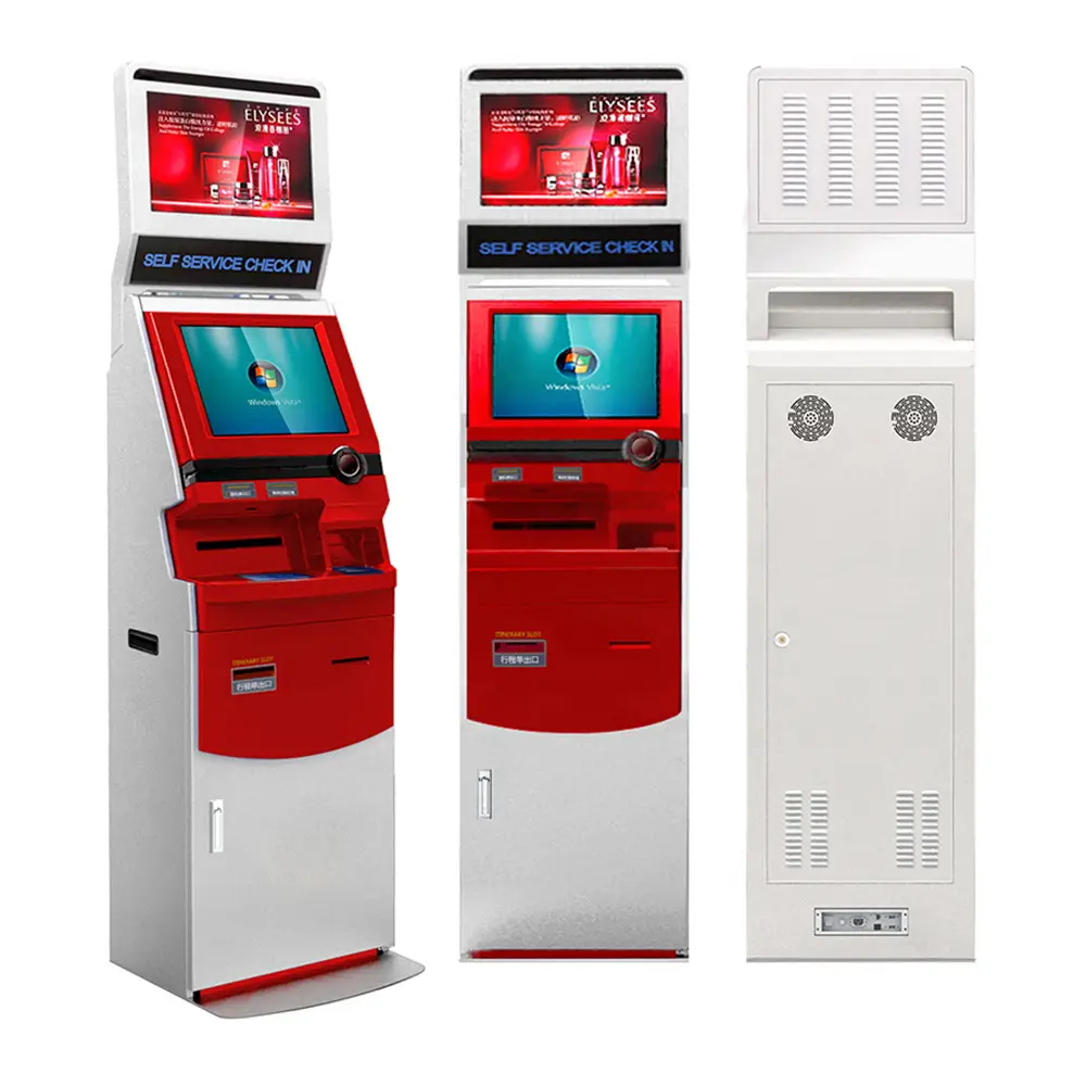 Self-service single machine report print registered hospital school outdoor payment card government inquiry self-service kiosk