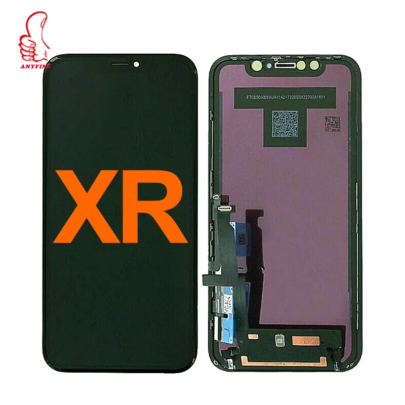 Para a tela do iphone Para a tela do lcd do iphone xr original Para a exposição do iphone xr substituições exposição do lcd