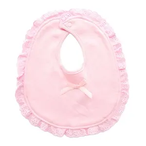 Double Cotton Healthy Baby Toy Bib Baby Bandana Drool Bibs Customize OEM Service Food Grade Transparent Baby Bibs