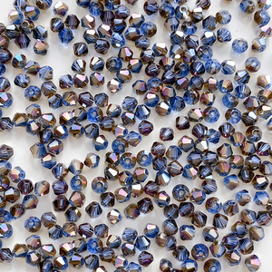 4mm 6mm tinh thể hạt bicone Áo hạt thủy tinh lỏng Hạt đối với trang sức làm DIY Vòng đeo tay Vòng cổ mặt dây chuyền - Product Image 4