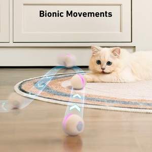 Brinquedo Interativo para Gatos Cheerble M3, Bolas Elétricas Modernas e Divertidas, Brinquedo Automático Sustentável em Plástico, Estilo Fashion - Product Image 4