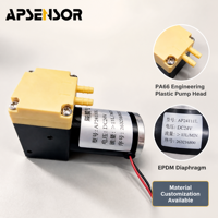 Pompe à air à micro-diaphragme à haute pression négative pour la surveillance environnementale, prise en charge de matériaux de diaphragme personnalisés