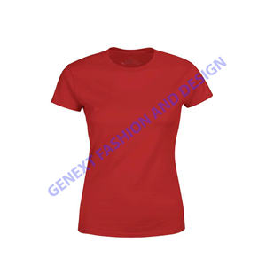 Femmes été nouvelle rue mode col rond grande taille T-shirt personnalisé en gros pas cher prix à manches courtes imprimé uni teint pour - Product Image 1