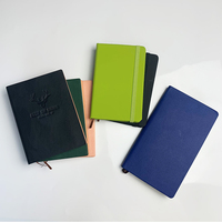 Agenda A5 en cuir PU personnalisé avec logo Carnet de notes cartonné personnalisé Journal en papier vente en gros de cahiers sur mesure