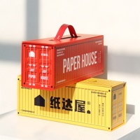 Cajas Plegables de Cartón Reciclable Personalizadas con Relieve y Forro de Esponja para Empaque y Envío de Bebidas