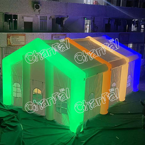 Tùy chỉnh quảng cáo <span class=keywords><strong>Inflatable</strong></span> lều với LED ánh sáng Đảng tổ chức sự kiện đám cưới trắng <span class=keywords><strong>Inflatable</strong></span> Lều LED ánh sáng <span class=keywords><strong>Inflatable</strong></span> lều - Product Image 2