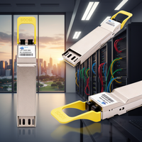 Transceptor OSFP DR8 de 1600G |   8x200G PAM4 Circuito Integrado Fotónico |   20km/80km Telecom DCI |   Conector Dual MTP/MPO-12 APC