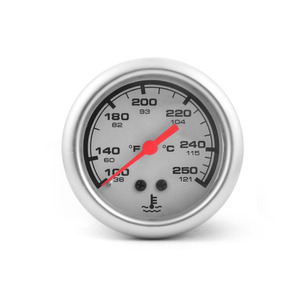 Medidor de Temperatura del Agua Mecánico de Doble Pantalla de 52 mm, 38-121/100-250, LCD, NPT1/2-14, 12 V, para Automóviles - Product Image 2