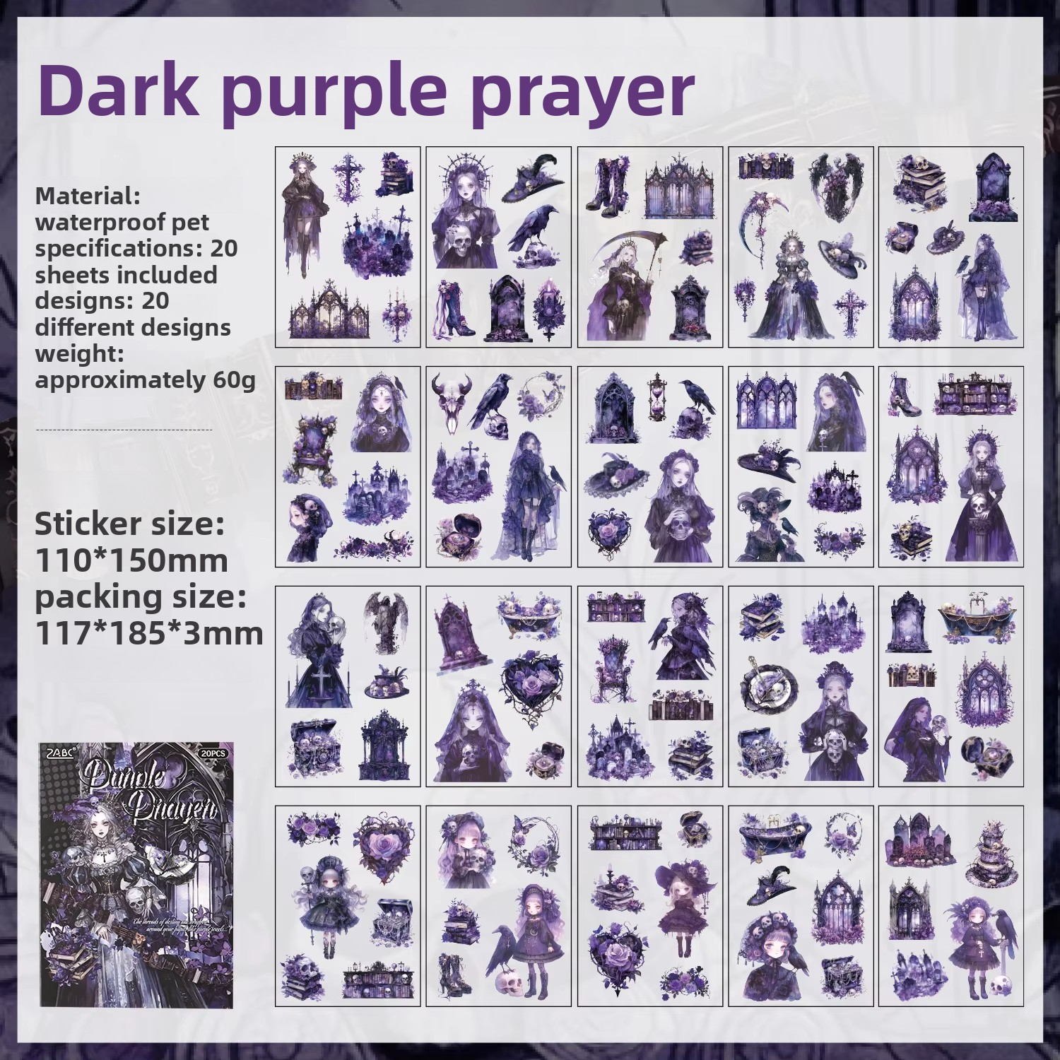 B Dark Violet Prayer