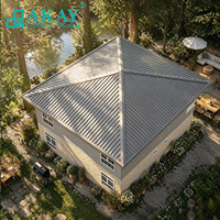 Maisons préfabriquées portables modernes AKAY, conteneurs modulaires préfabriqués, assemblage rapide, villas à 2 étages pour usage résidentiel