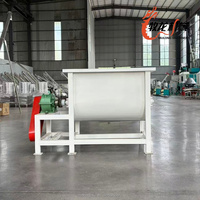 Nouveau mélangeur horizontal à ruban pour poudre de fer, capacité 200 kg, moteur 3 kW, pour usage agricole