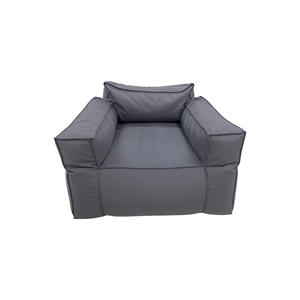 Canapé pouf moyen avec remplisseur d'éponge Sac <span class=keywords><strong>de</strong></span> meubles Canapé paresseux Fauteuil <span class=keywords><strong>de</strong></span> canapé bouffant Fauteuil - Product Image 1