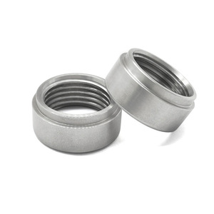น็อตสเตนเลสสตีล 1/2 NPT แบบขั้นบันได 11.6 มม. x 25.7 มม. สำหรับชิ้นส่วนเชื่อมท่อไอเสีย - Product Image 2