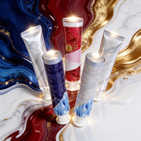 Tube de dentifrice laminé ABL rechargeable OEM ODM, étanche, 100 ml, qualité cosmétique, vide