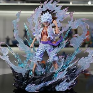 สำหรับ JT ระเบิด Nika luffy 5th เกียร์ฟ้าผ่าร่างบินพีวีซีเจีเคโมเดลรูปปั้น - Product Image 3