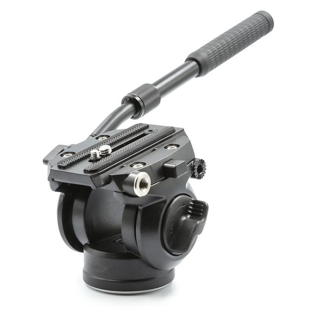 Handle Tripod Ball Head 360 Degree Rotating Panoramic Universal Damping Video Head for DSLR Camera
