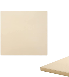 Forme carrée Cordiérite Four à pizza <span class=keywords><strong>Plaque</strong></span> Pierre <span class=keywords><strong>Cuisson</strong></span> facile Pierre <span class=keywords><strong>de</strong></span> lave Jetable Coupe réfractaire - Product Image 2