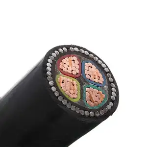 XLPE Power Cable 4 Core 25mm2 50mm2 70mm2 95mm2 70mm2 120mm2 150mm2 Copper CU/XLPE/PVC Power Armoured Cable