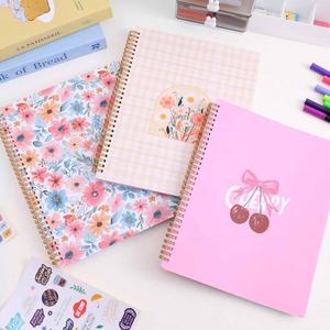 Agenda/Organisateur hebdomadaire/mensuel Hongbo, nouvelle version, 6 couleurs, spirale, feuilles mobiles, 8,5 x 11 pouces, esthétique et portable. - Product Image 2