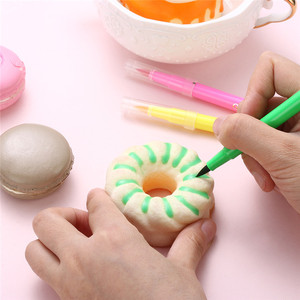 Vẽ Bánh Quy Fondant Bánh Trang Trí Bột Màu Ăn Được Bút Cọ Thực Phẩm Bút Màu - Product Image 2