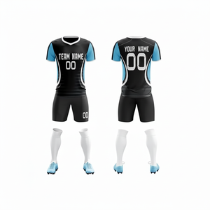 Camiseta de fútbol personalizable para hombre, número de nombre del equipo juvenil en manga corta, traje de fútbol americano con diseño personalizado - Product Image 1