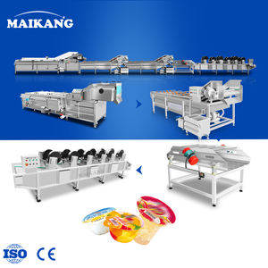 Ligne de production entièrement automatique de pasteurisation et de refroidissement des aliments pour la choucroute, le kimchi, les jus de fruits, le <span class=keywords><strong>yaourt</strong></span>, le vin de riz et les boissons - Product Image 1