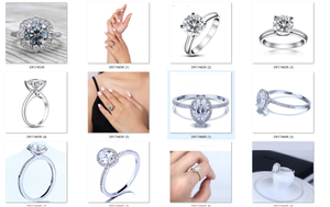 <span class=keywords><strong>Grossiste</strong></span> <span class=keywords><strong>professionnel</strong></span> de bagues en moissanite, prix direct d'usine, <span class=keywords><strong>argent</strong></span> 925, conception personnalisée <span class=keywords><strong>pour</strong></span> les commandes en gros, faible MOQ - Product Image 5