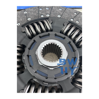 Remplacement du disque d'embrayage du système de transmission à 24 dents de 430 mm pour les pièces de camions lourds pour les composants de véhicules commerciaux