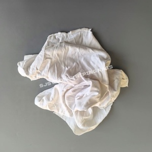 Chiffons de nettoyage Trapo pour usage industriel, en coton blanc de qualité supérieure, 100% coton, pour lavage de voitures, 1,5 kg - Product Image 1