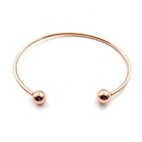 Bracelet de manchettes de vis remplie d'or, Design Simple, bricolage, fabrication de bijoux, vernis, Waterproof, Simple
