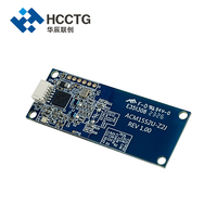 Módulo lector de tarjetas NFC pequeño de 13,56 MHz con puerto USB de MHz