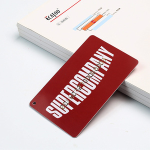 Chuyên nghiệp tùy chỉnh không tiếp xúc <span class=keywords><strong>PVC</strong></span> RFID thẻ chặn thẻ cho cộng đồng quản lý - Product Image 1