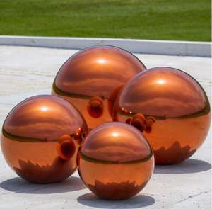 جوهرة البرتقال الفن ديكو الفولاذ المقاوم للصدأ الكرة للمنزل والحديقة ديكور السقف شنقا كرات الحلي & المجالات - Product Image 3