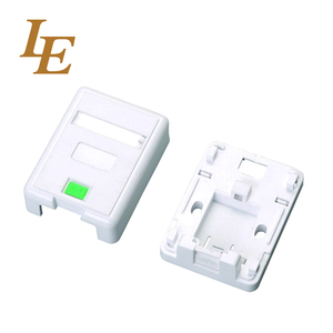 Caja de Montaje en Superficie CAT5E RJ45, Caja de Montaje en Superficie UTP Krone IDC para Conector PCB STP Cat.5e - Product Image 2
