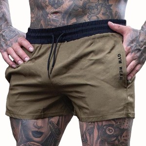 Men's Casual Three-Quarter Sports <strong>Shorts</strong> Breathable Mid-Waist Gym <strong>Squat</strong> Training Pants Hot Solid Stretchable Comfortable for - Product Image 3