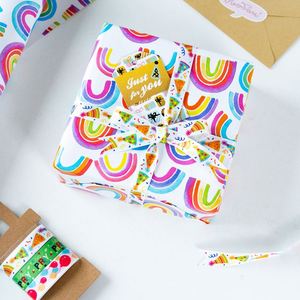 Hot Sale 50x70cm Disposable Coated Silicone Virgin <b>Roll</b> <b>Birthday</b> Gift <b>Wrapping</b> <b>Paper</b> - Product Image 1