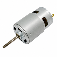 Moteur de soufflerie DX RS775 12V 24V à aimant permanent, moteur CC à balais 21000 tr/min pour soufflerie industrielle et entraînement d'équipements domestiques
