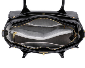 Bolsos de Mano de Moda para Mujer al por Mayor, Bolsos de Cuero Genuino de Gran Capacidad, Bolsos de Hombro para Dama - Product Image 3