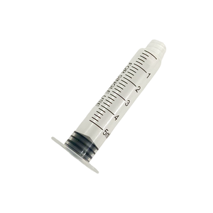 Tubo de jeringa transparente Luer Lock de 3ml y 5ml sin émbolo, desechable, para pistola de mesoterapia, alimentación de mascotas, llenado de muestras cosméticas - Product Image 2