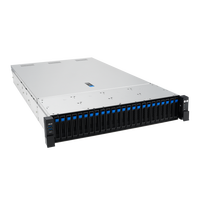Server Rak 2U AMD EPYC 9005 Dual-processor RS720A-E13-RS24U Baru dengan 8*2.5 Bay SATA/SAS/NVME dan 2*2700W PSU Tersedia
