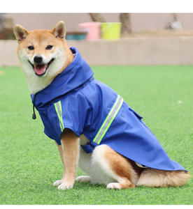 Vêtements pour chien en vente chaude, imperméable classique en PU, réfléchissant, veste de pluie pour chien, veste pour chien - Product Image 5