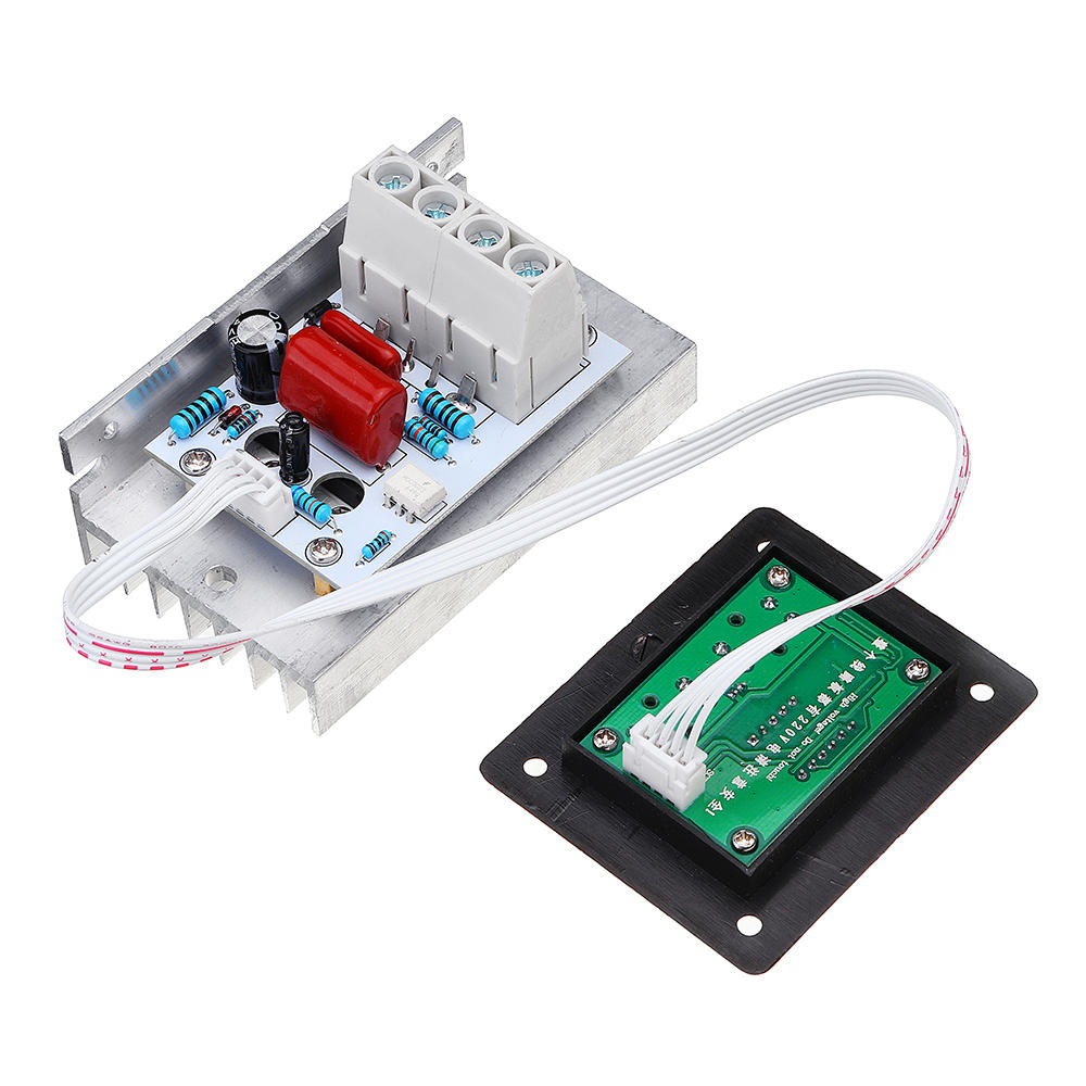 Régulateur Tension Variateur 220V SCR 4000W - Contrôle Vitesse Température Moteur Lumière