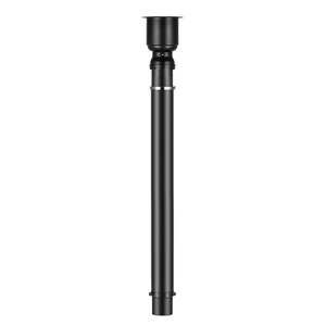 Tuyau d'échappement <span class=keywords><strong>de</strong></span> fumée <span class=keywords><strong>de</strong></span> <span class=keywords><strong>barbecue</strong></span> en alliage d'aluminium <span class=keywords><strong>noir</strong></span> simple et dur japonais tuyau <span class=keywords><strong>de</strong></span> fumée <span class=keywords><strong>de</strong></span> <span class=keywords><strong>barbecue</strong></span> <span class=keywords><strong>de</strong></span> restaurant - Product Image 1