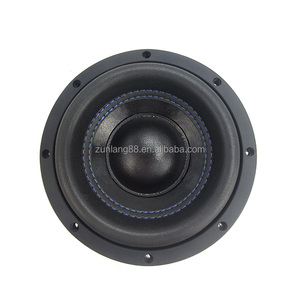 Nouveau haut-parleur haute puissance klaxon basse Woofer son 8 pouces 12V système de Subwoofer Audio de voiture haut-parleurs sous le siège professionnels 80W basse - Product Image 1