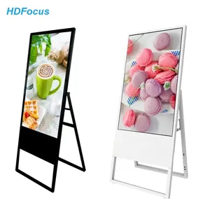 43 49 Inch Android Display Digital Poster Lcd Kiosk Stand Display Totem Digital Signage Advertising Players